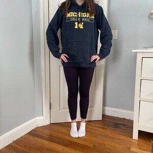Michigan Volleyball Hoodie Sweatshirt Nike Large